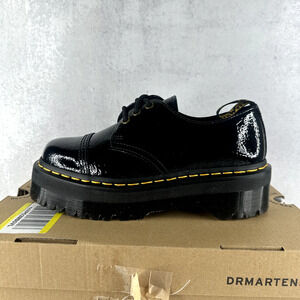 Dr. Martens Black Patent Leather Flats